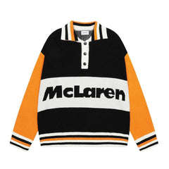 Camiseta Rhude Lã McLaren Jacquard