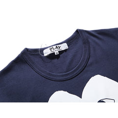 Camiseta Play Comme Des Garçons Blue