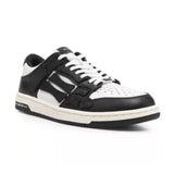 Tênis Amiri Skeleton Sneaker Low-Bot Black & White