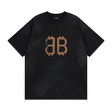 Camiseta Balenciaga Crypto BB Black