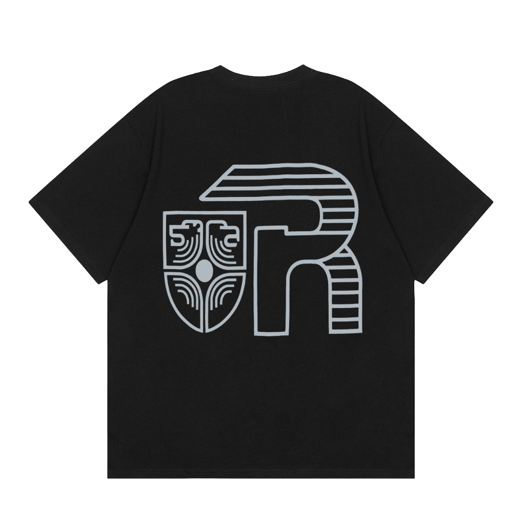 Camiseta Rhude Banque Black Printed