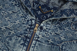 Jaqueta Jeans Louis Vuitton Monogram