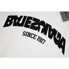 Blusa Balenciaga Moletom 2023 Logobrand White