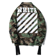 Jaqueta Off-White Virgil Militar Camuflada