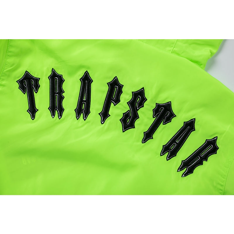 Jaqueta Trapstar Tactel Neon Green