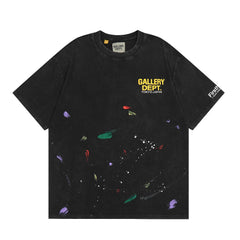 Camiseta Gallery Dept. Painted Black Logobrand