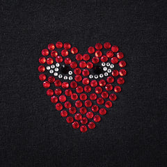 Camiseta Play Comme Des Garçons Black