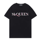 CAMISETA ALEXANDER MCQUEEN LOGOBRAND PRETA