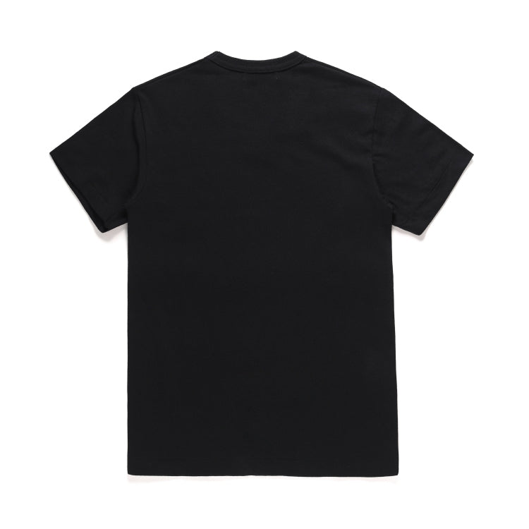 Camiseta Play Comme Des Garçons Black