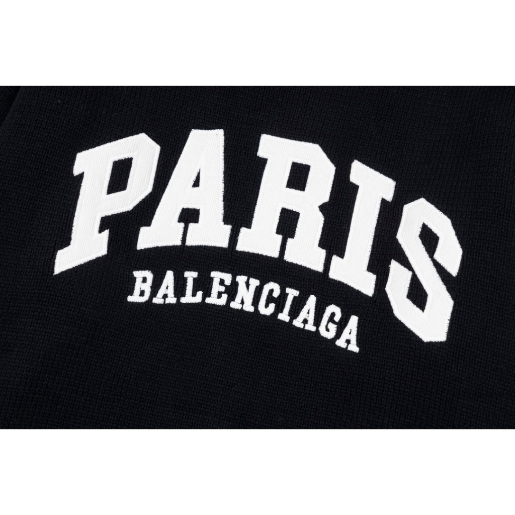 Blusa Balenciaga Moletom 2023 Logobrand Black