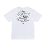 Camiseta Amiri Precious Memories Logobrand Tee Black