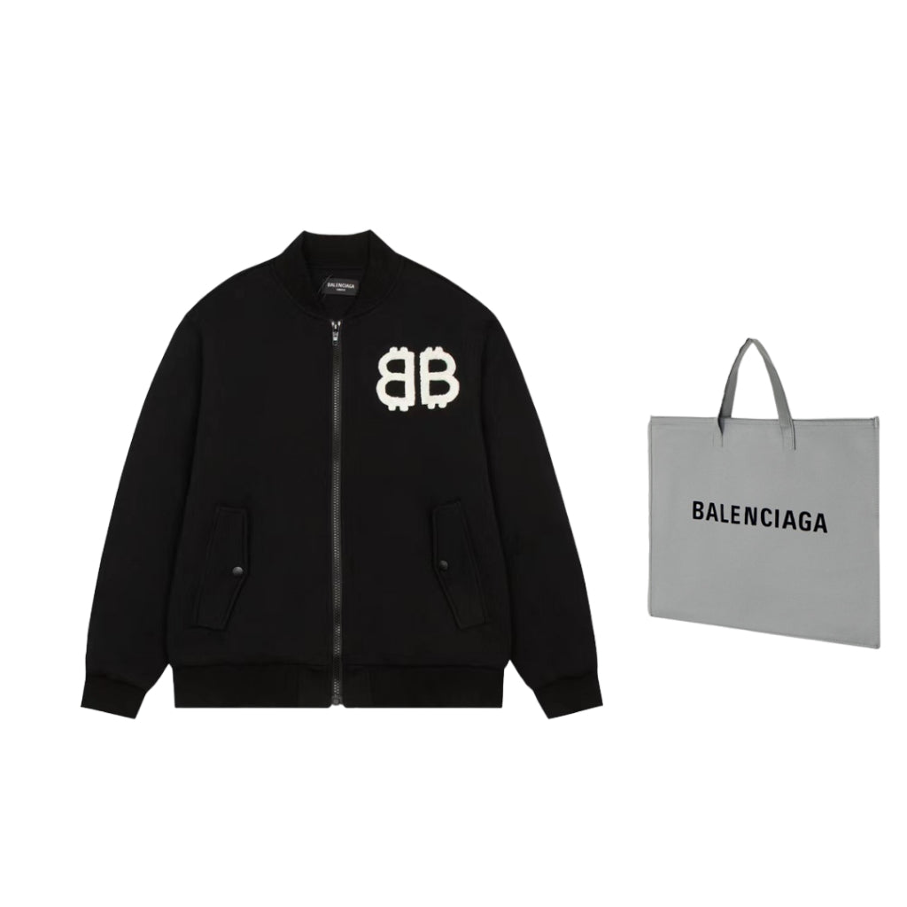 Jaqueta Colegial Balenciaga Logobrand BB