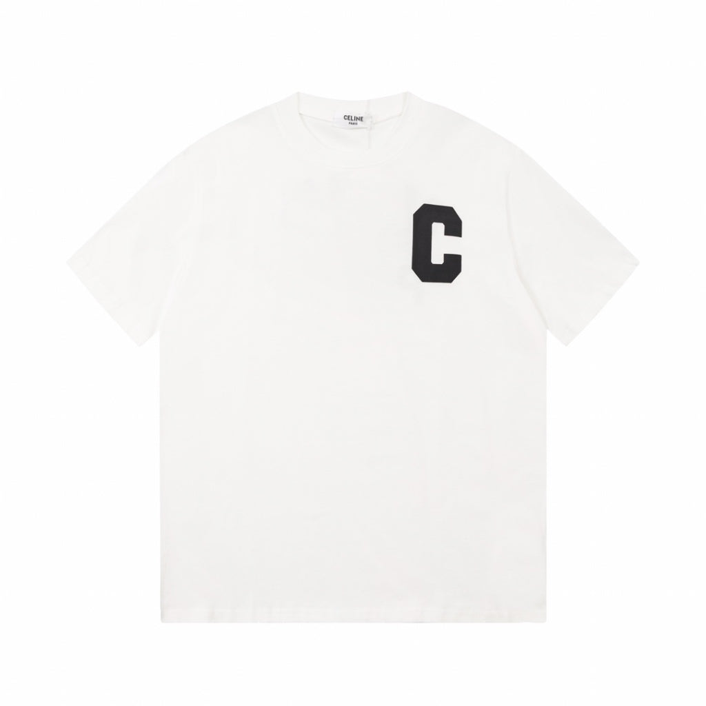 Camiseta Celine in Paris Logobrand White