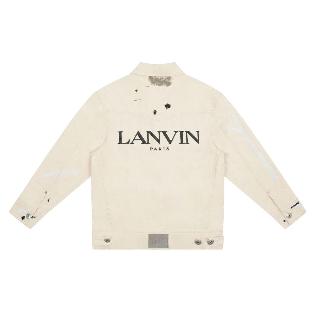 Jaqueta Lanvin Jeans Logobrand Painted