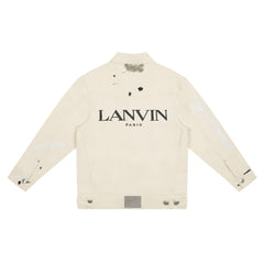 Jaqueta Lanvin Jeans Logobrand Painted