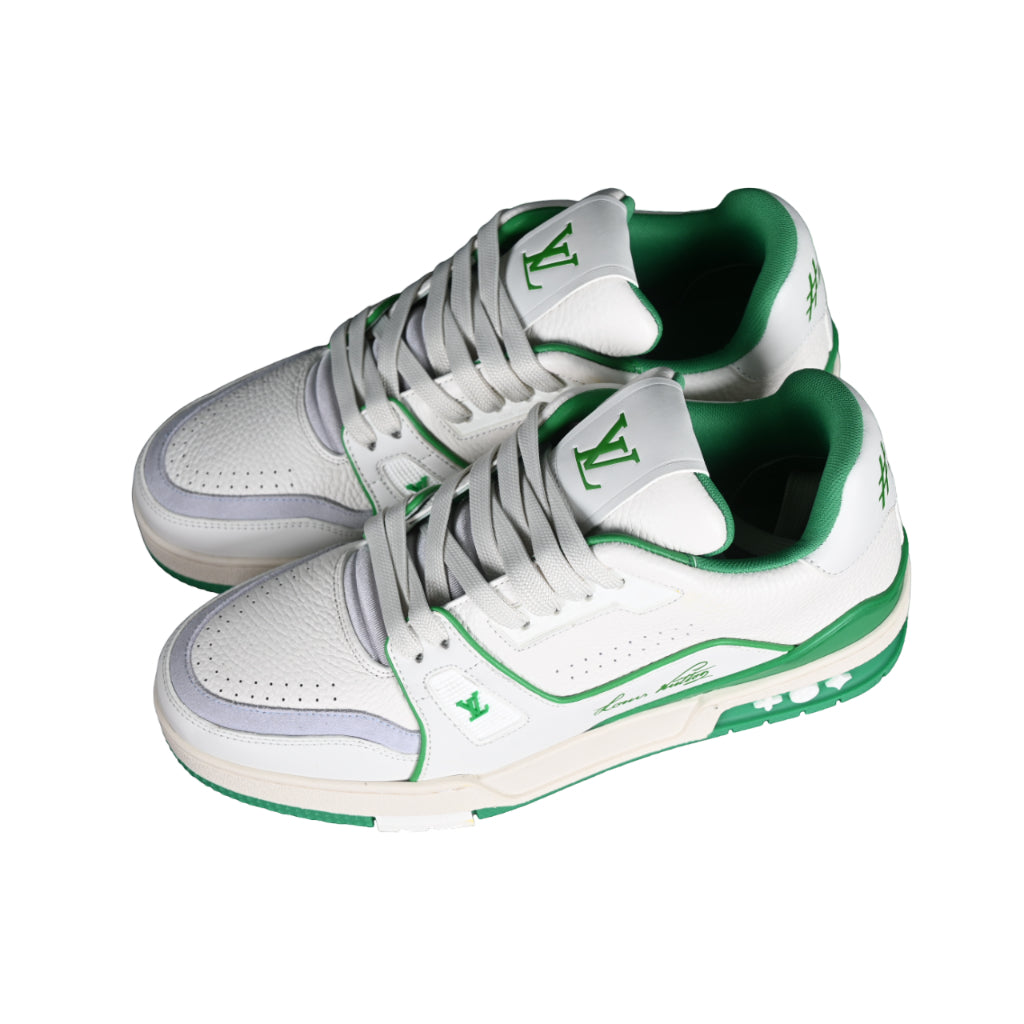 Tênis Louis Vuitton Trainer Skater Sneaker Green