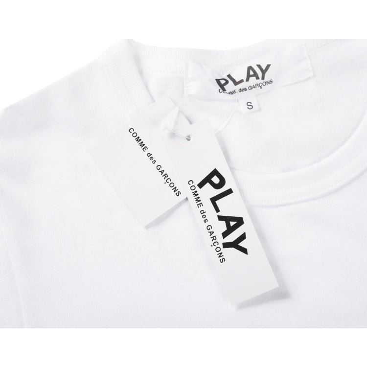 Camiseta Play Comme Des Garçons White Mangalonga