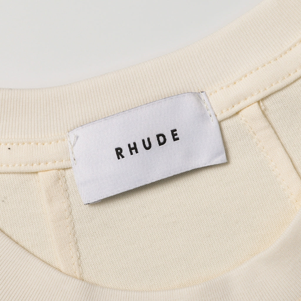 Camiseta Rhude Printed Cigaro Cream