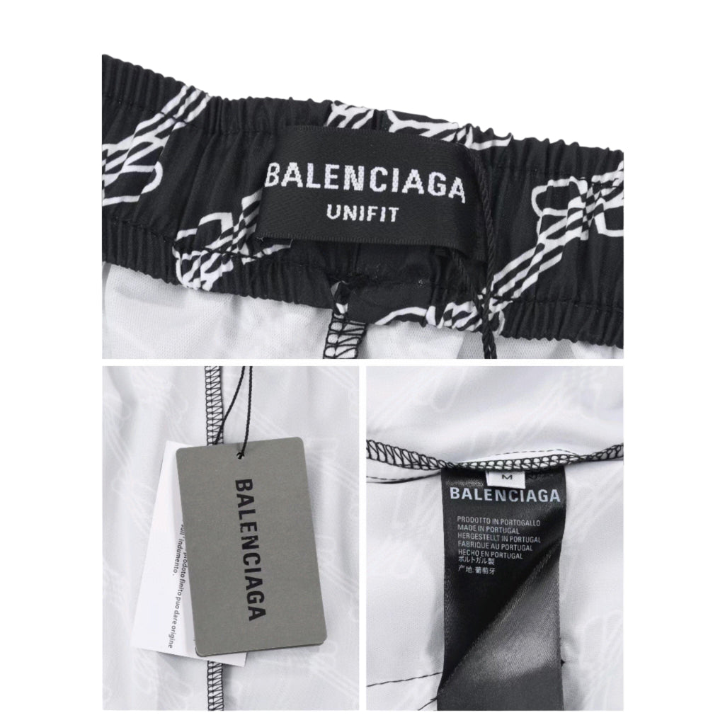 Calça Balenciaga Moletom Logobrand Black