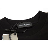 Camiseta Balenciaga Archives Logo Black