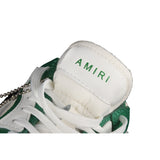 Tênis Amiri Skeleton Sneaker Low-Bot Green & White