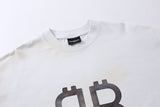 Camiseta Balenciaga BB Crypto MangaLonga