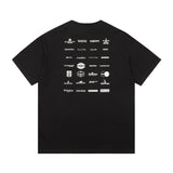 Camiseta Balenciaga Archives Logo Black