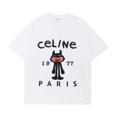 Camiseta Celine Affordable 1977 White