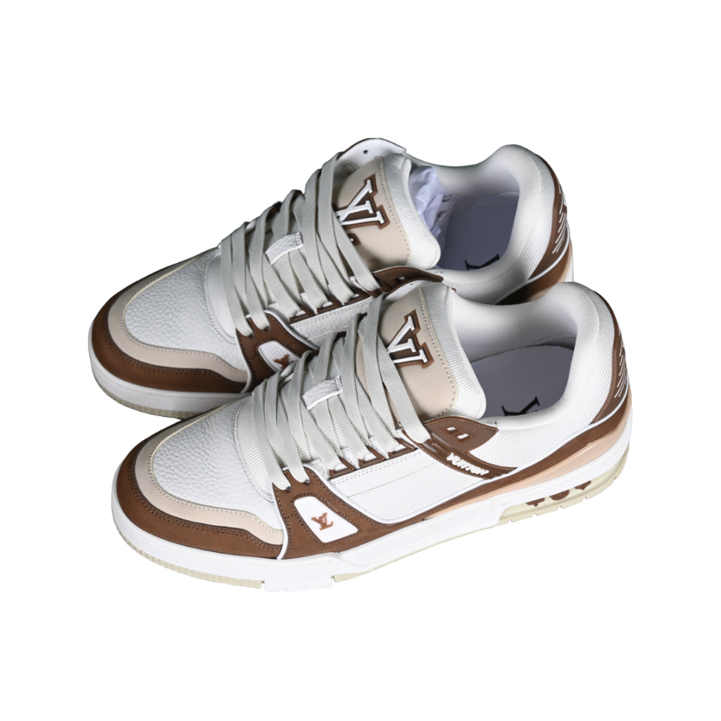 Tênis Louis Vuitton Trainer Skater Brown