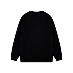 Blusa Balenciaga Moletom Logobrand BB Black