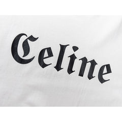 Camiseta Celine Forklift Logobrand White