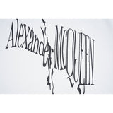 CAMISETA ALEXANDER MCQUEEN LOGOBRAND PRETA