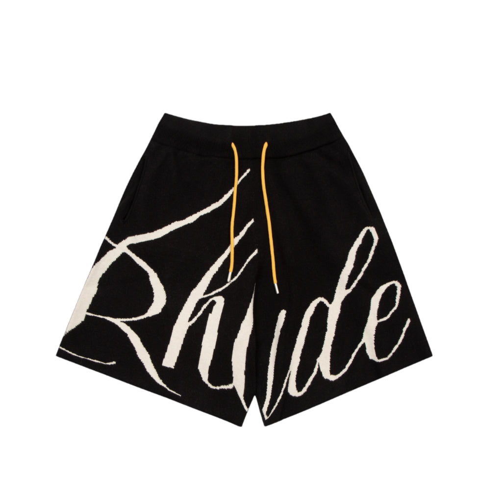 Bermuda Rhude Lã Logobrand Black