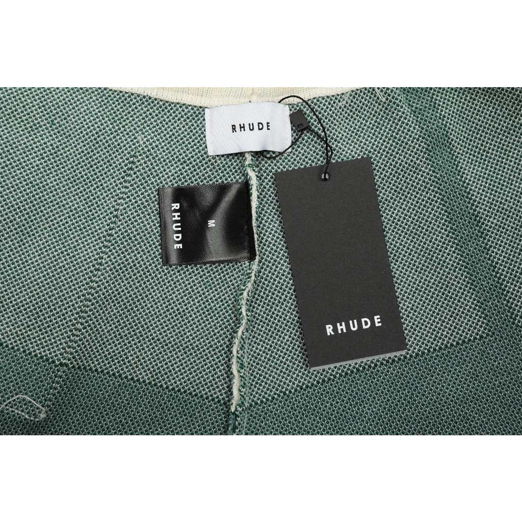 Bermuda Rhude Lã Logobrand Cream