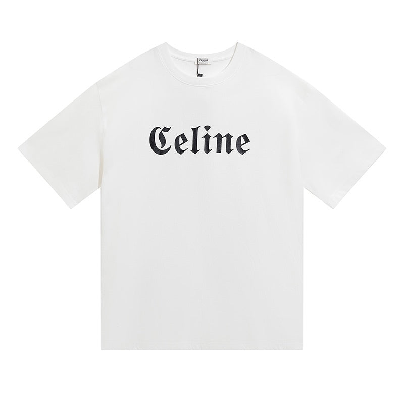 Camiseta Celine Forklift Logobrand White