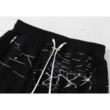 Calça Amiri Moletom Logobrand Printed Black