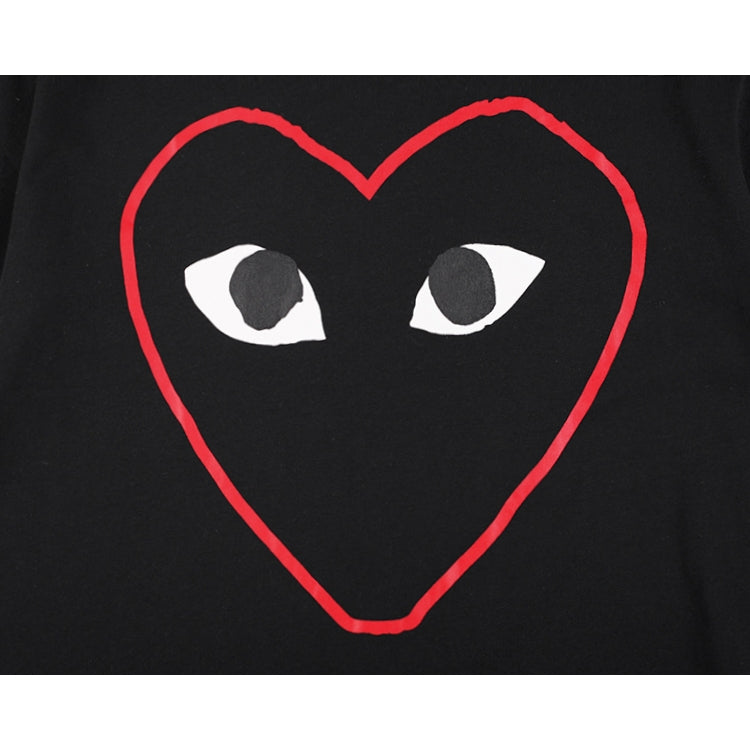 Camiseta Play Comme Des Garçons Black