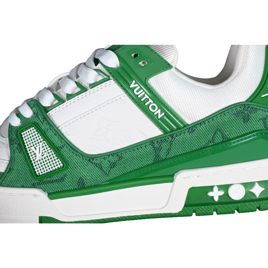 Tênis Louis Vuitton Trainer Skater Sneaker Green