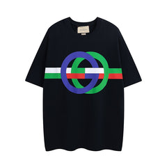 Camiseta Gucci Round GG Cotton Black