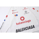 Camiseta Balenciaga 3B Sports Icon Long Sleeve Manga Longa