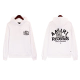 Blusa Amiri Moletom Records Wolf Complete Black