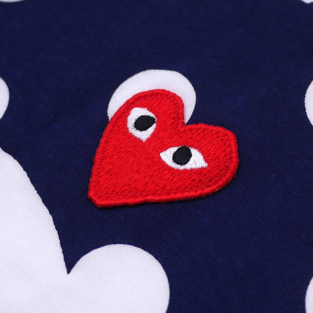 Camiseta Play Comme Des Garçons White