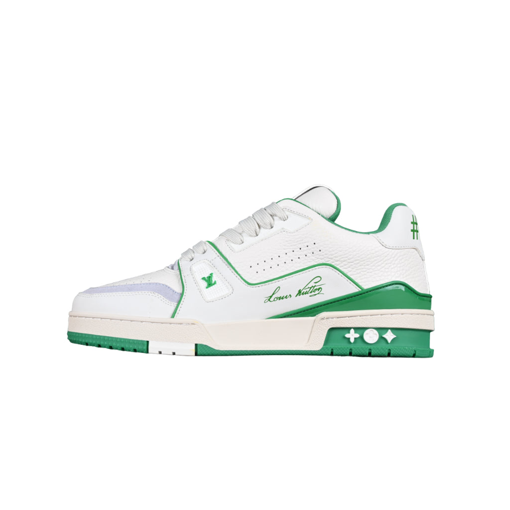 Tênis Louis Vuitton Trainer Skater Sneaker Green