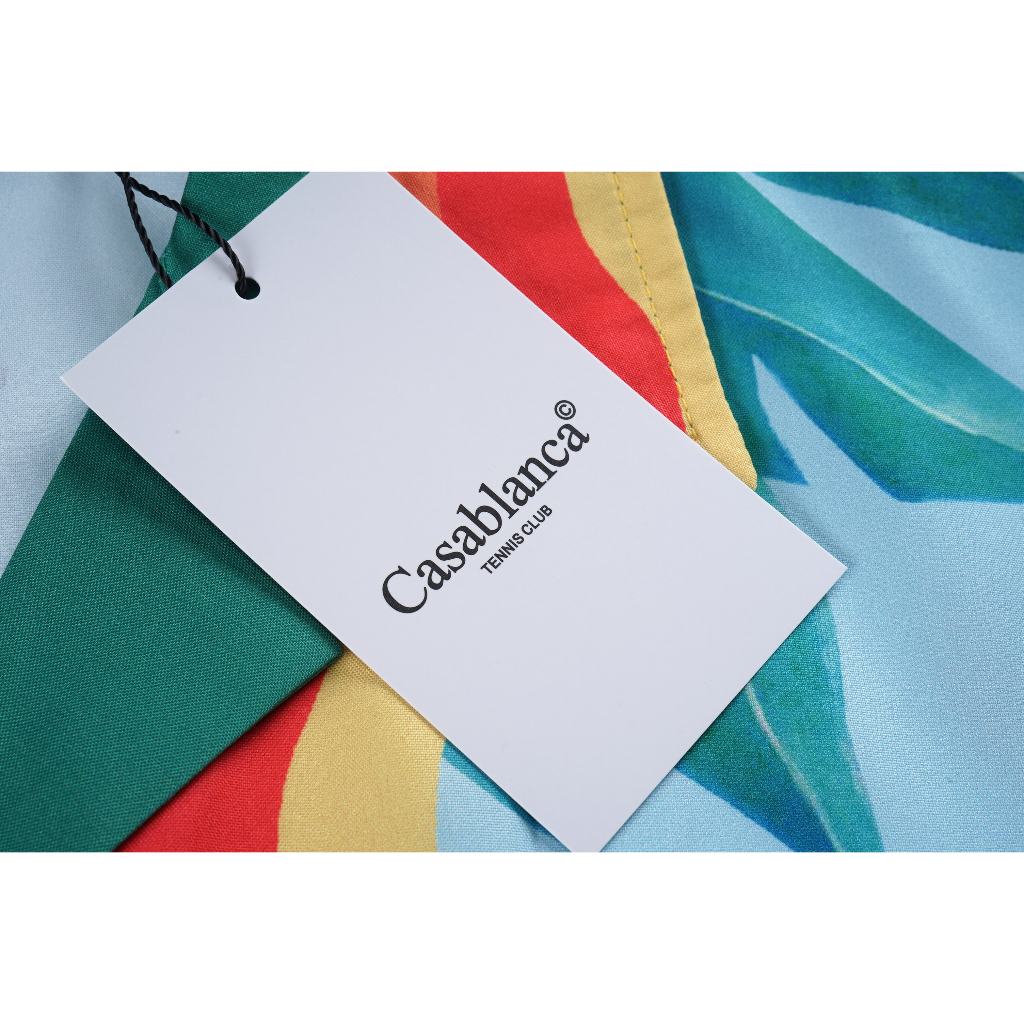 Camisa Casablanca Palm Spring Tennis Club Cuban Collab SIlk