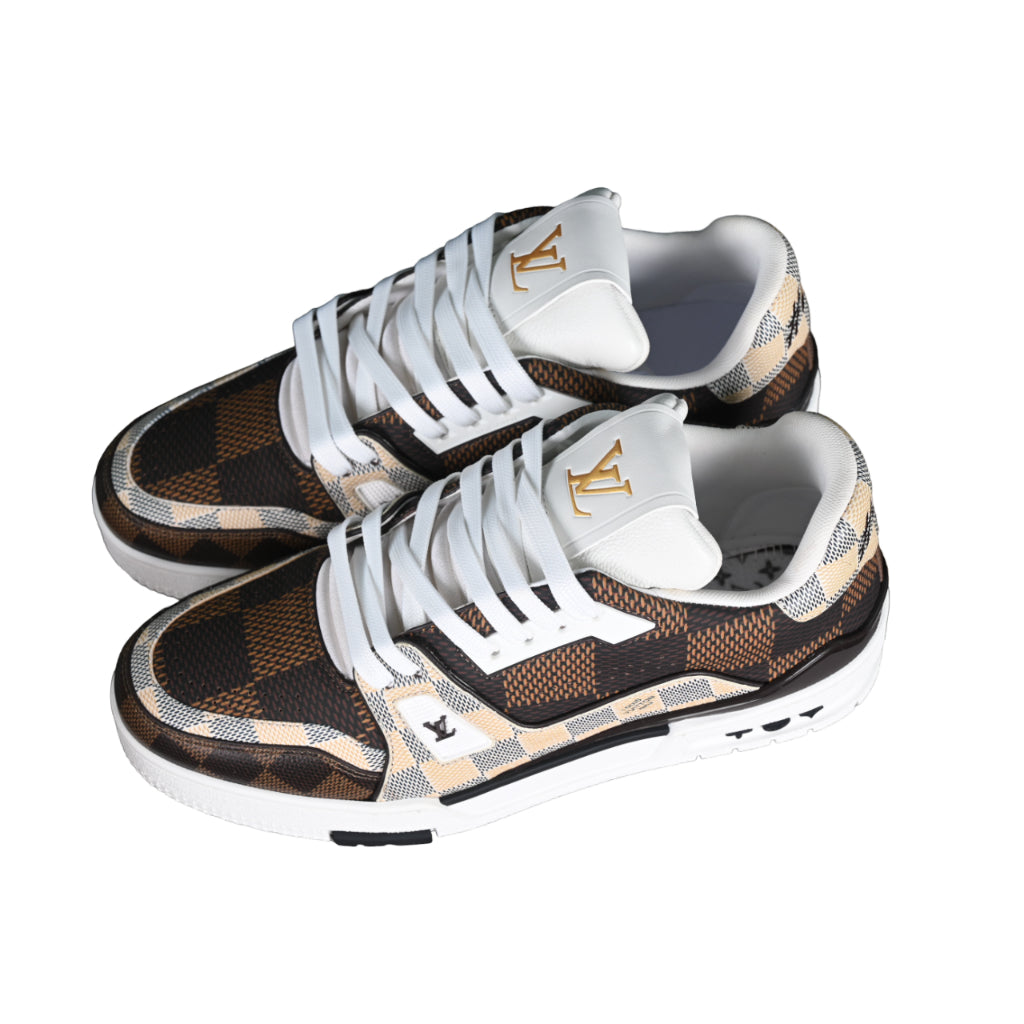 Tênis Louis Vuitton Trainer Skater Sneaker Squared