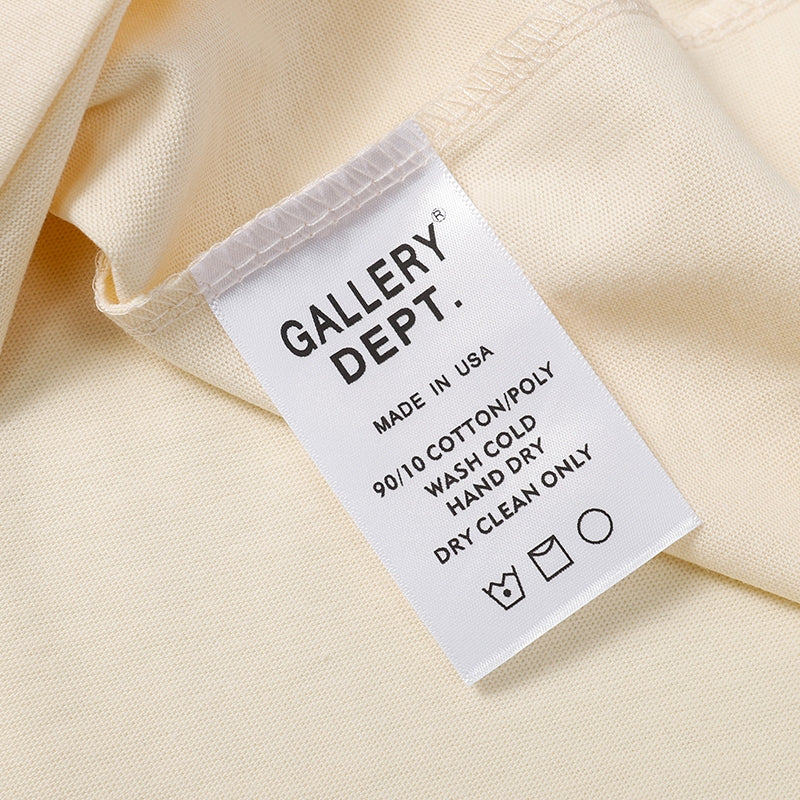 Camiseta Gallery Dept. Biege Logobrand