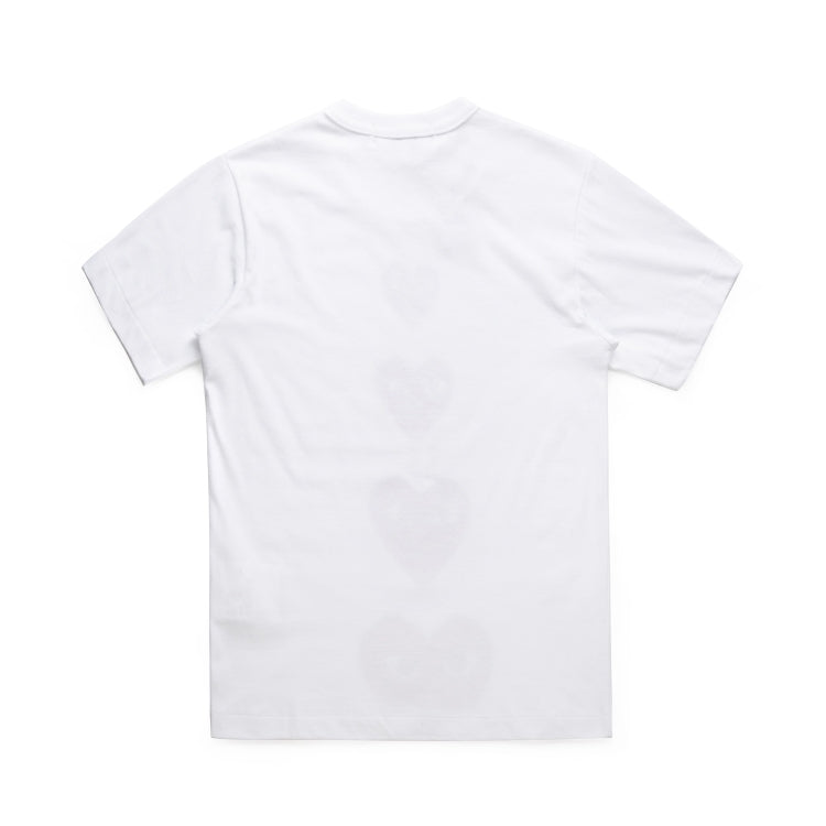 Camiseta Play Comme Des Garçons White