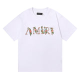 Camiseta Amiri Floral Logobrand Print