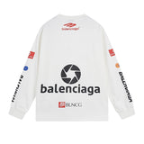 Camiseta Balenciaga 3B Sports Icon Long Sleeve Manga Longa