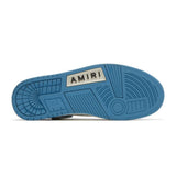 Tênis Amiri Skeleton Sneaker Low-Bot Blue & White